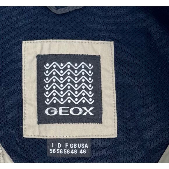 GEOX Men’s Utility Waterproof Jacket Beige Size Large - Picture 7 of 11